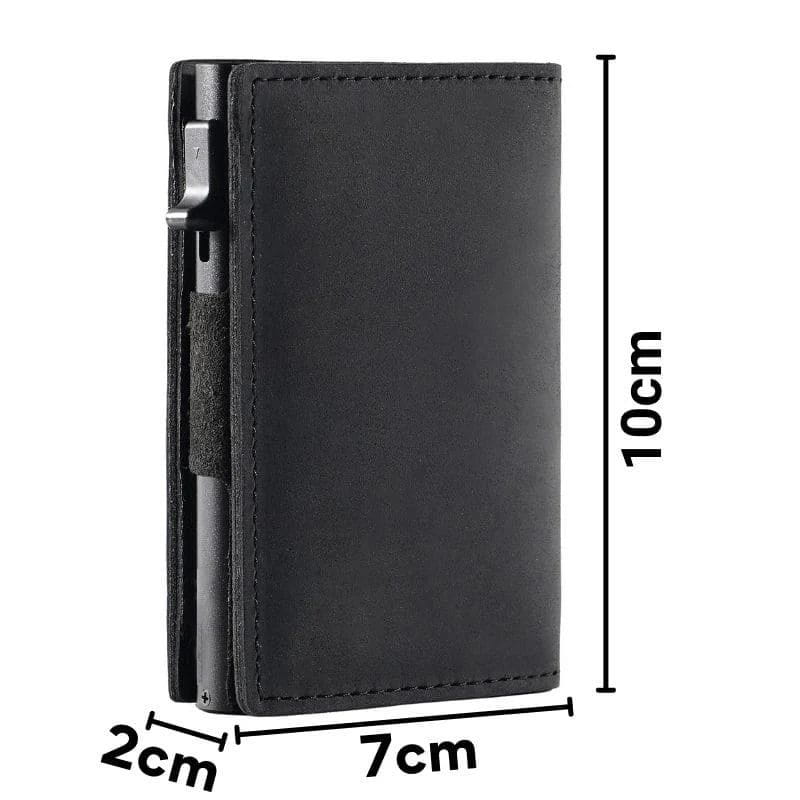 Men’s Ultra-thin RFID Anti-theft Metal Card Sleeve