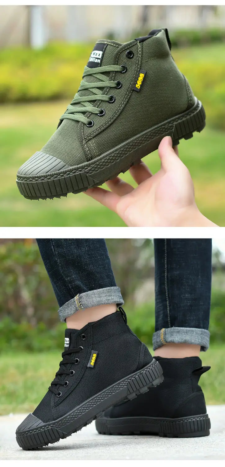 Men’s High-low Top Liberation Wholesale Cloth Shoes