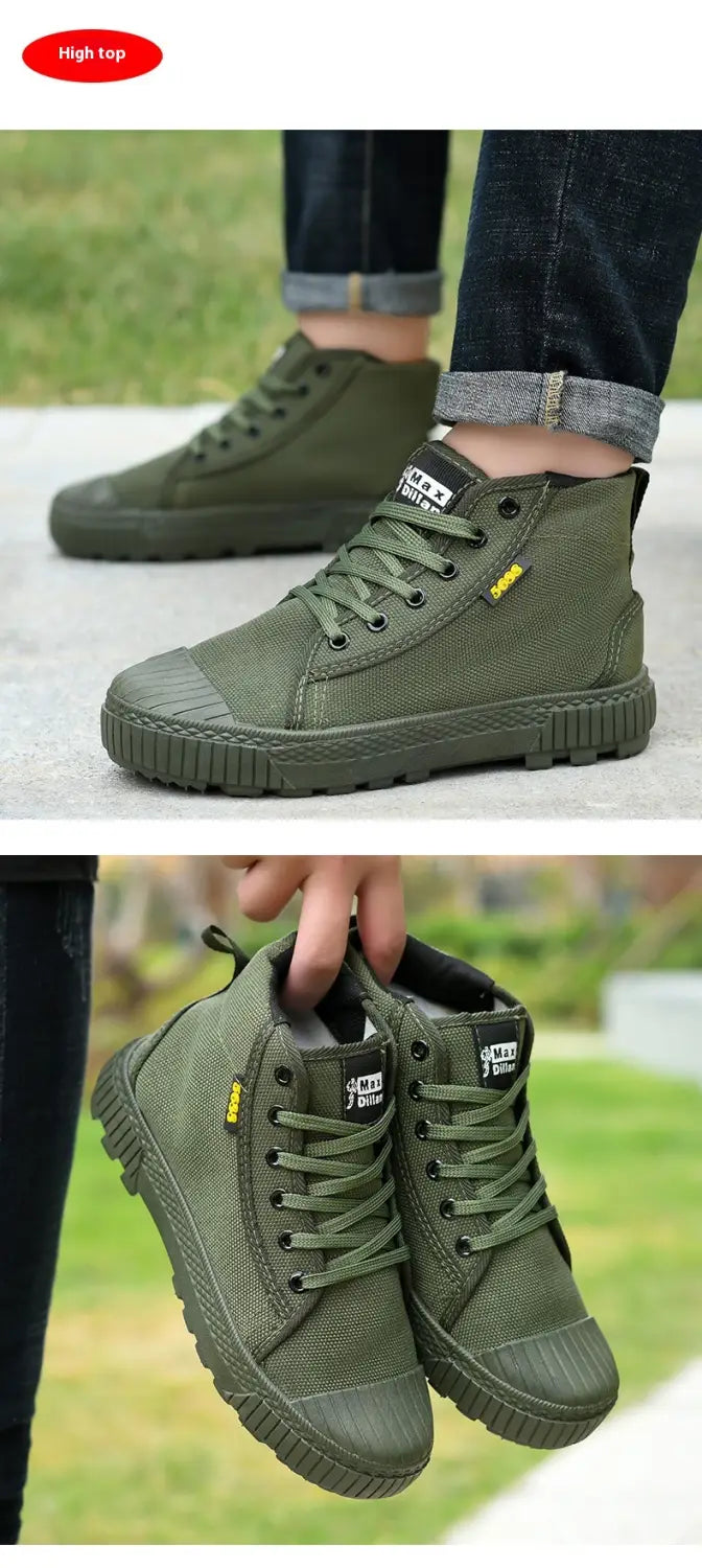 Men’s High-low Top Liberation Wholesale Cloth Shoes