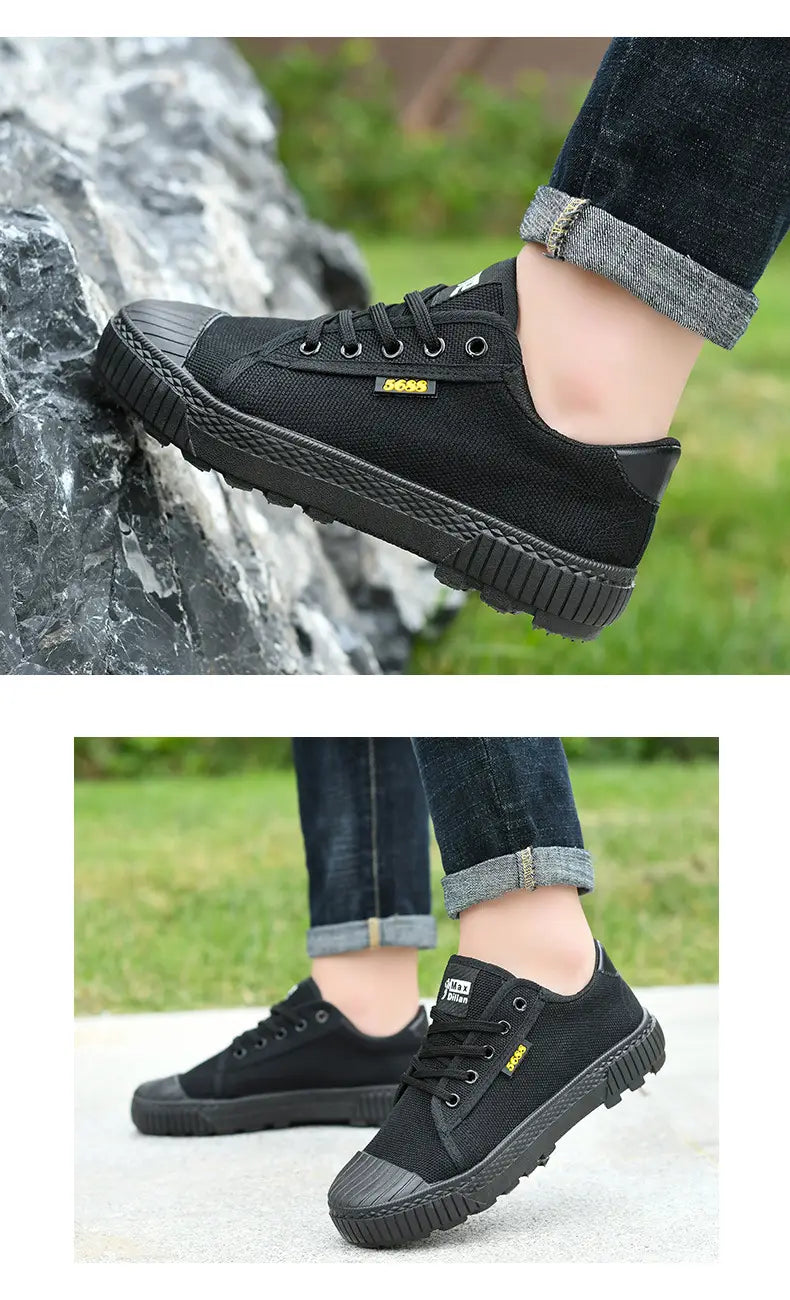 Men’s High-low Top Liberation Wholesale Cloth Shoes