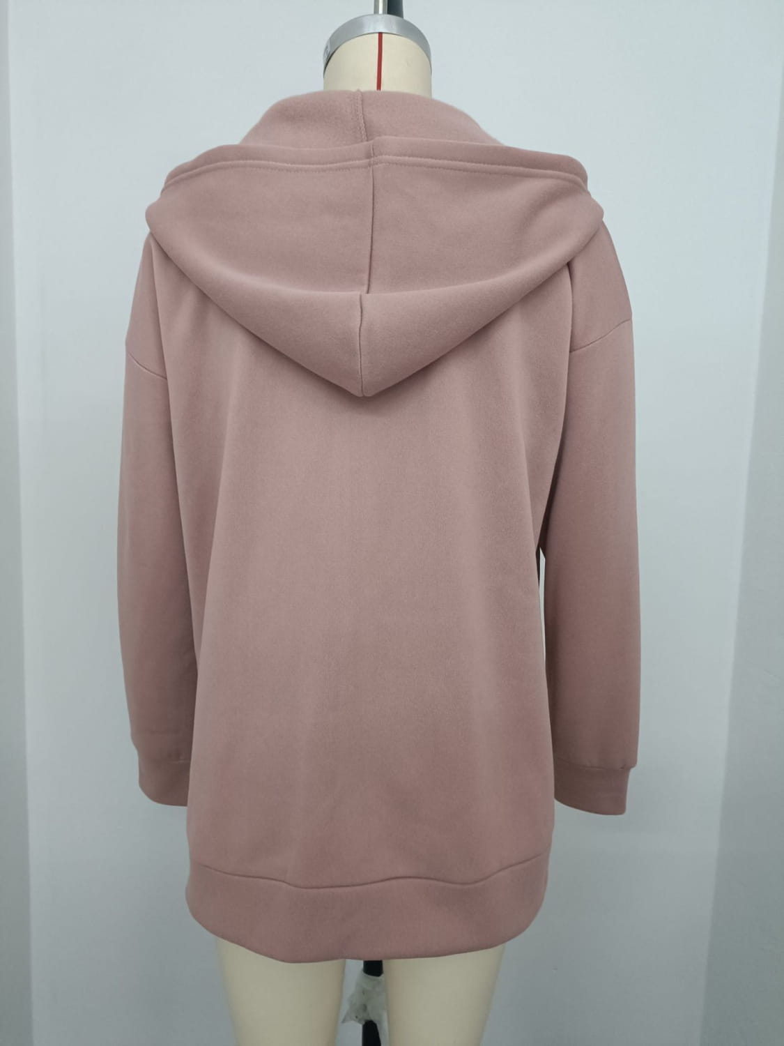 Women’s Sports Pocket Loose Zip Casual Hoodie Sweater