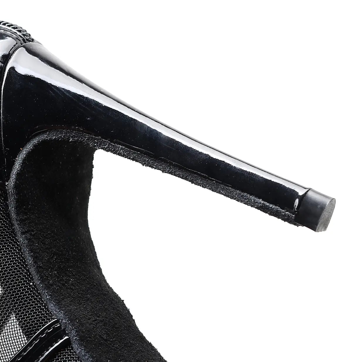 Black Latin Dance High Heels