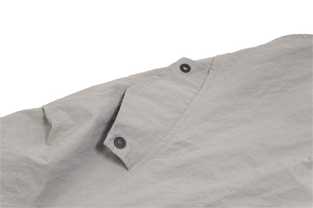 Side Fold Loose-fitting Wide-leg Trousers Men