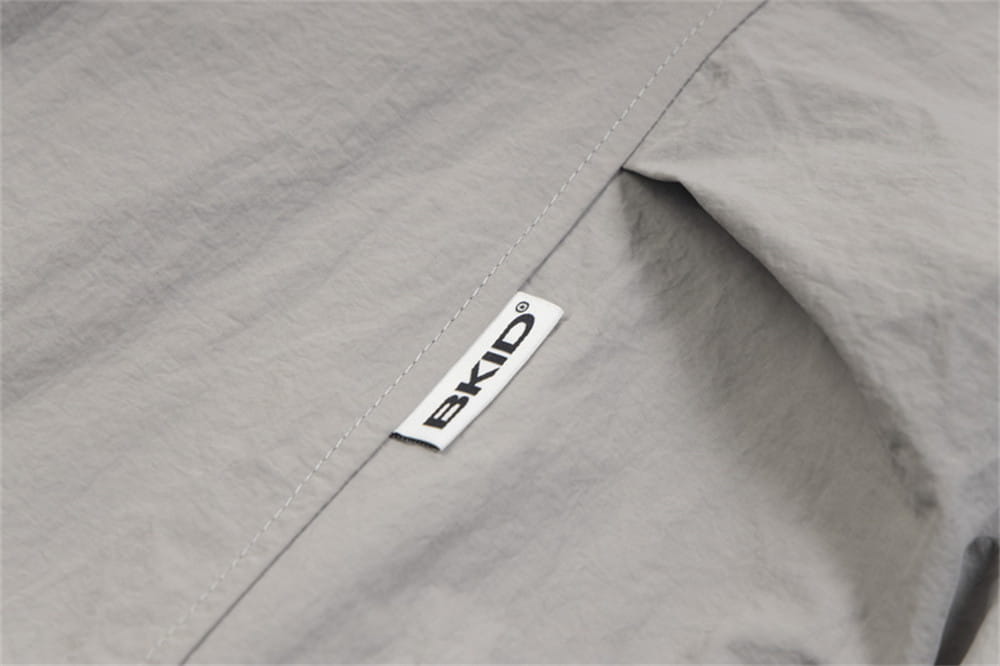 Side Fold Loose-fitting Wide-leg Trousers Men