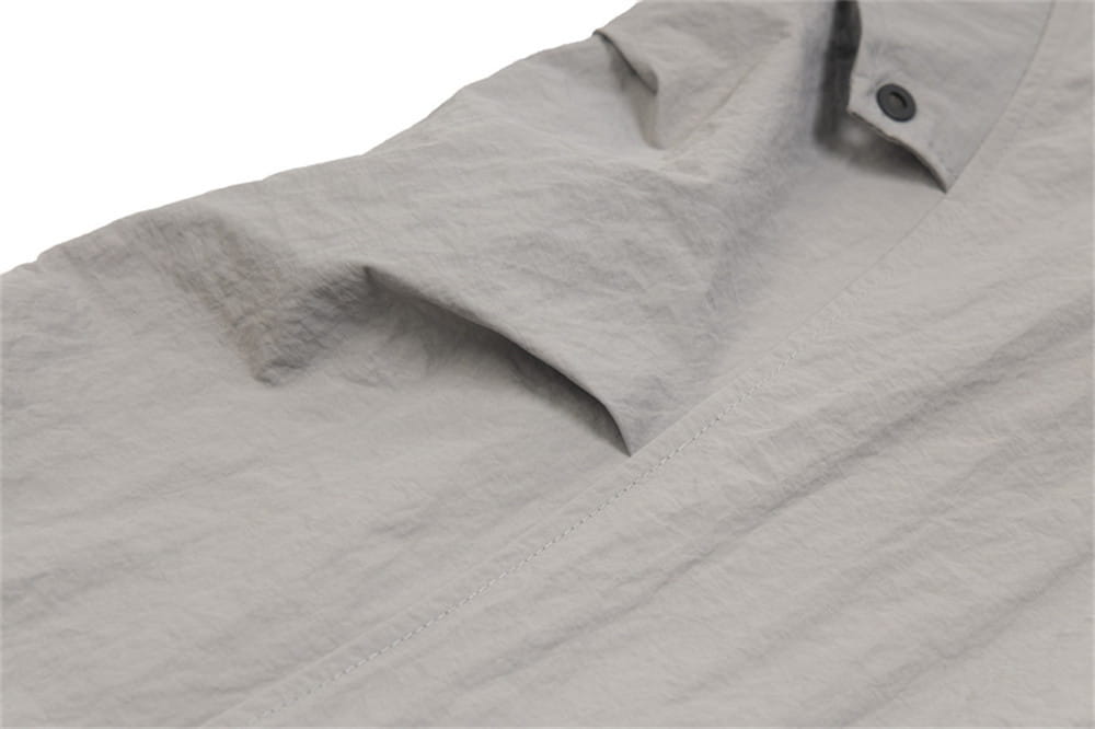 Side Fold Loose-fitting Wide-leg Trousers Men