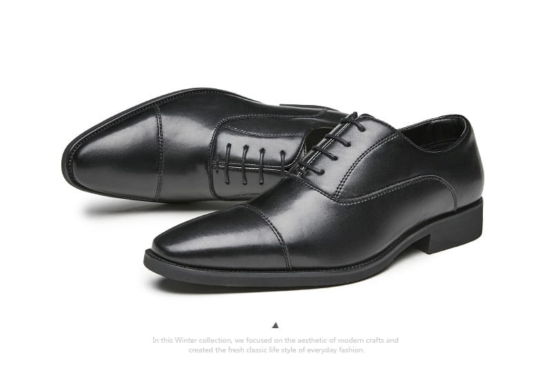 New Height Increasing Insole Business Formal Wear Soft Bottom Oxford Shoes