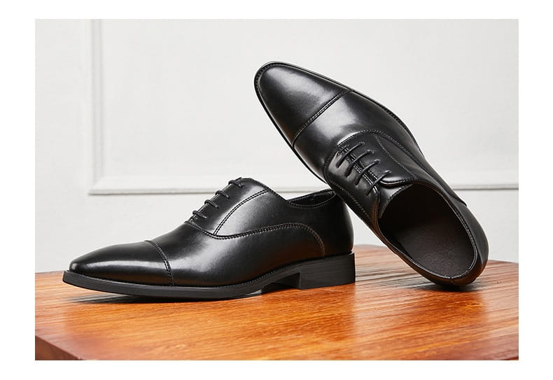 New Height Increasing Insole Business Formal Wear Soft Bottom Oxford Shoes