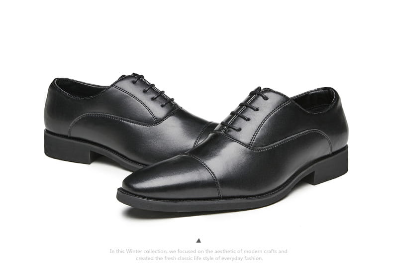 New Height Increasing Insole Business Formal Wear Soft Bottom Oxford Shoes