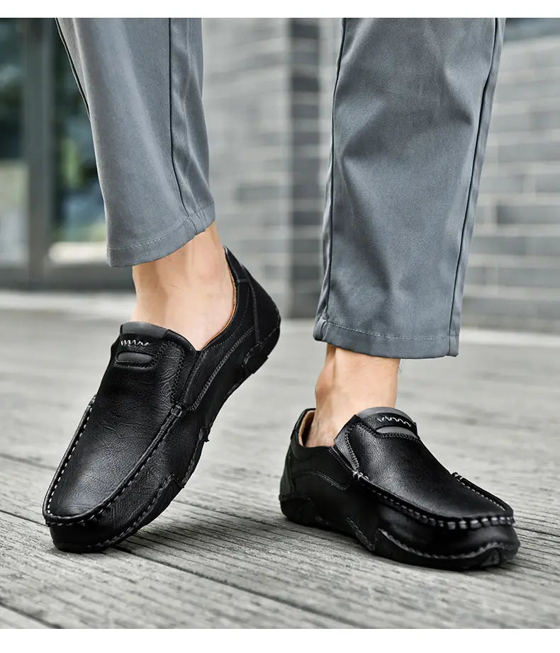 Hollow Handmade Stitching Outdoor Casual Shoes