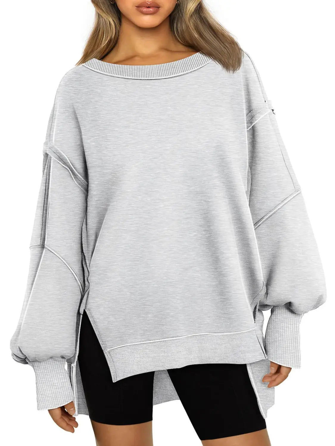 Women’s Hooded Fashion Round-neck Sweater