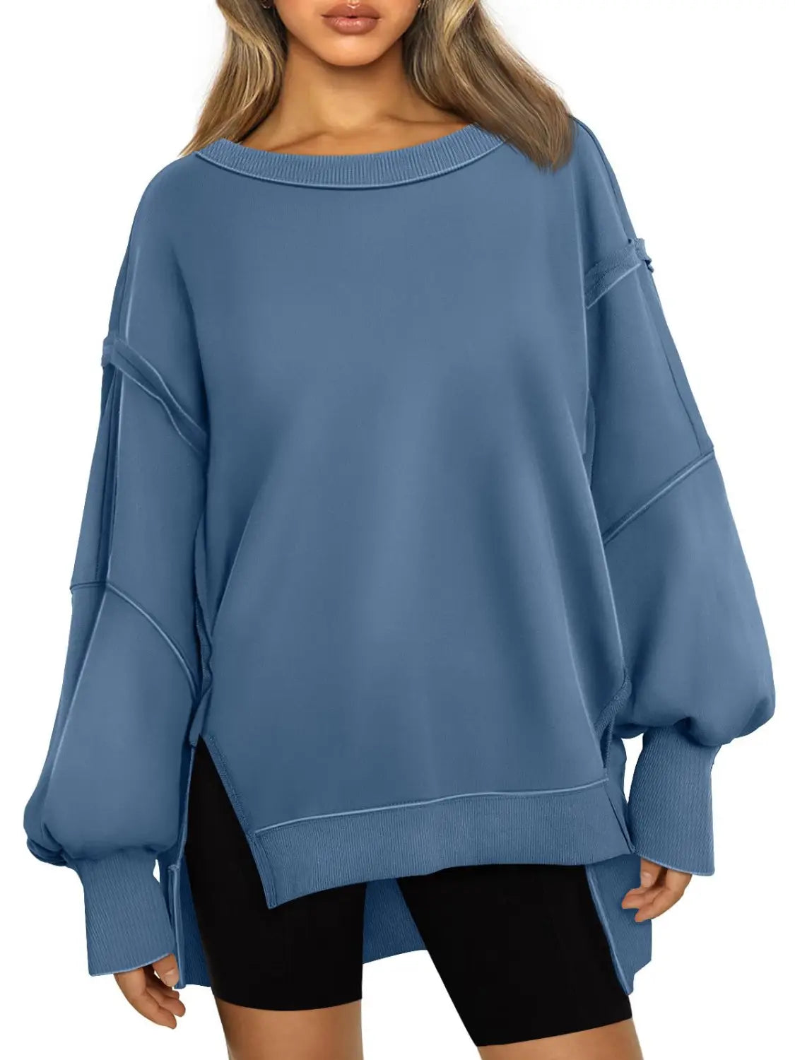 Women’s Hooded Fashion Round-neck Sweater