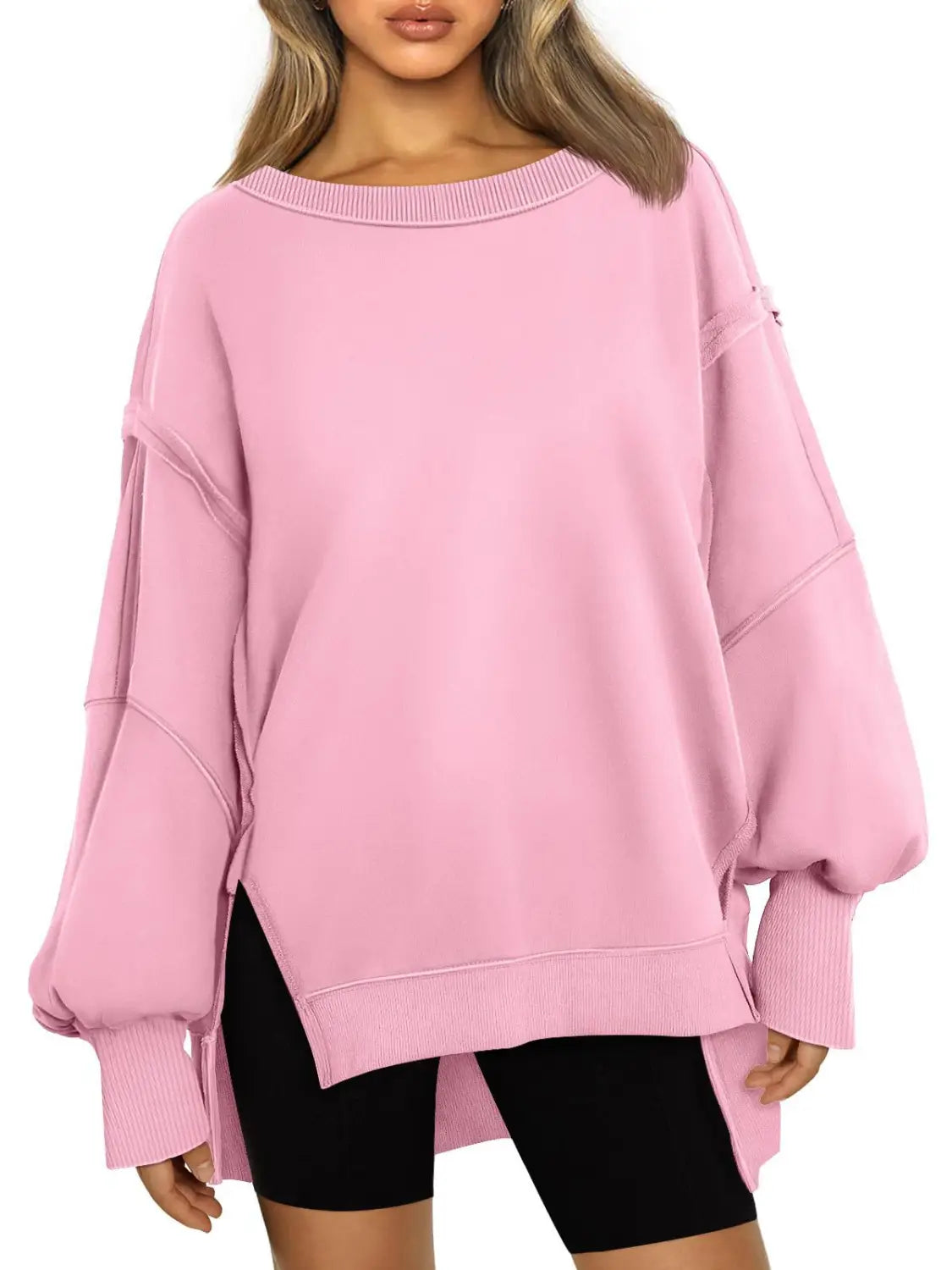 Women’s Hooded Fashion Round-neck Sweater