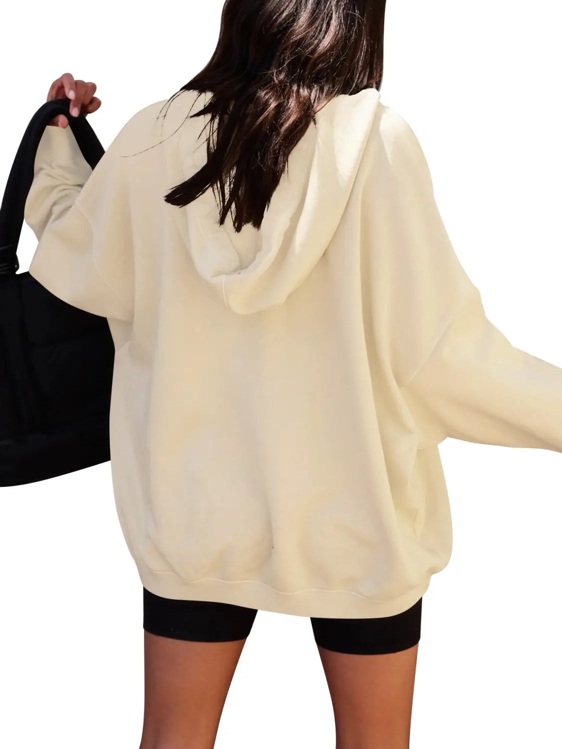 Women’s Oversized Casual Hooded Pocket Sweatshirt