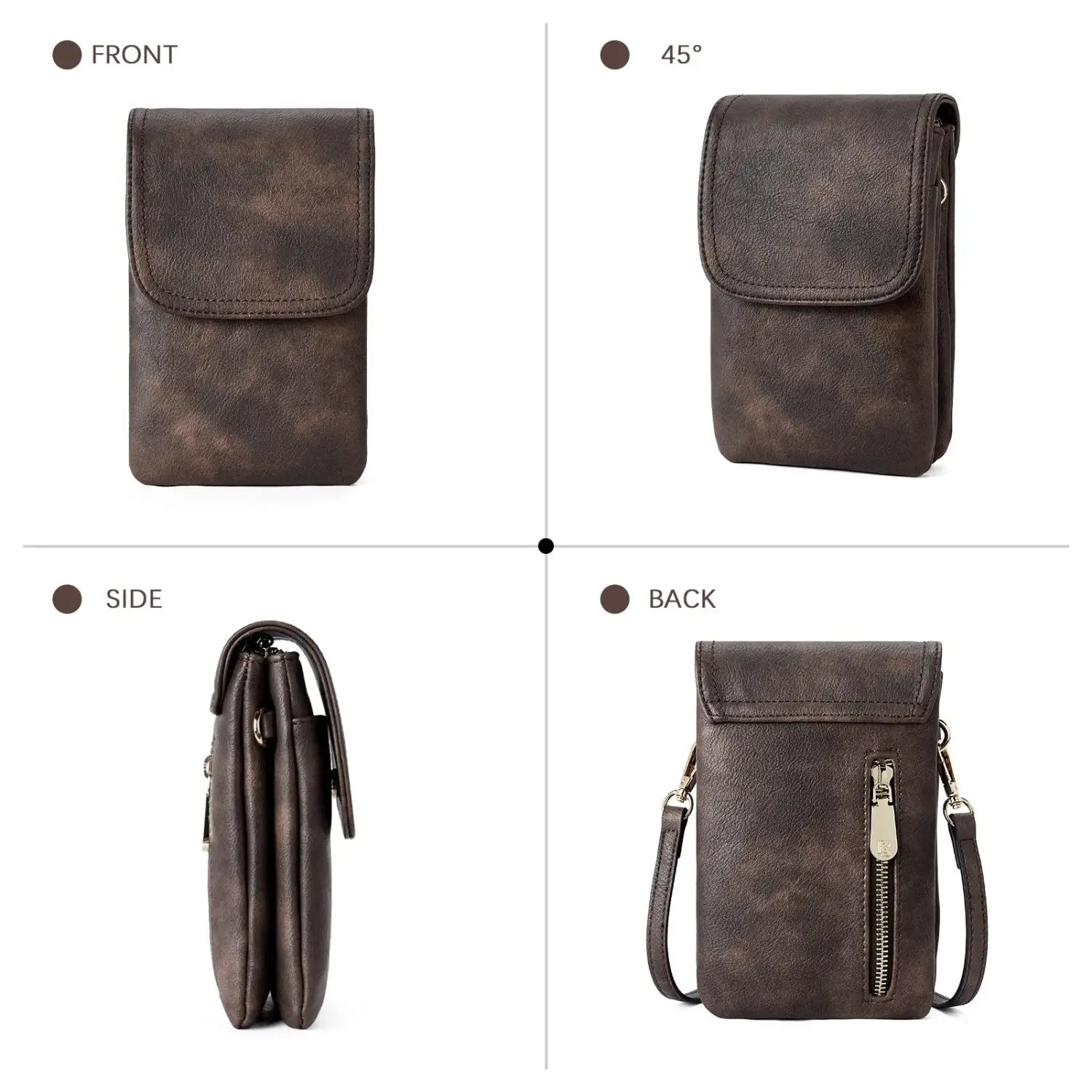 Men’s PU Leather High-grade Versatile Messenger Bag