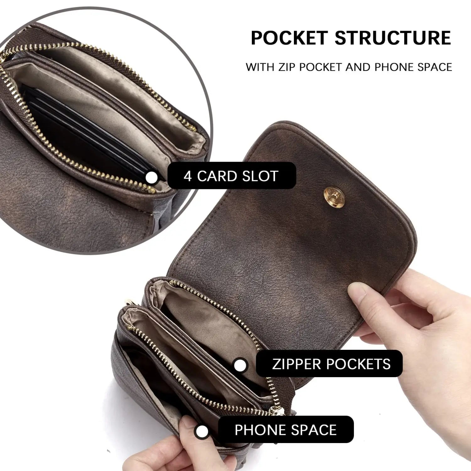 Men’s PU Leather High-grade Versatile Messenger Bag