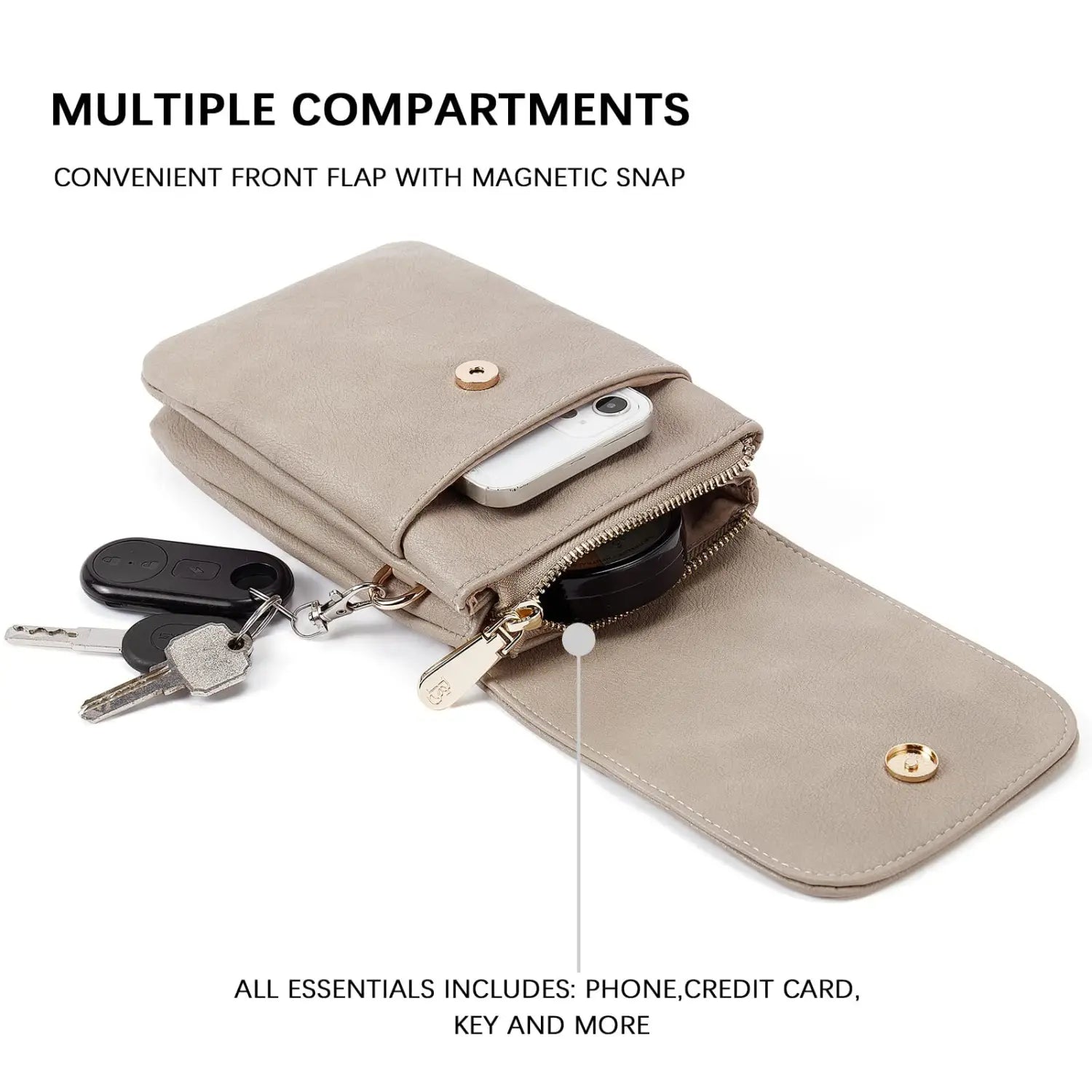Men’s PU Leather High-grade Versatile Messenger Bag