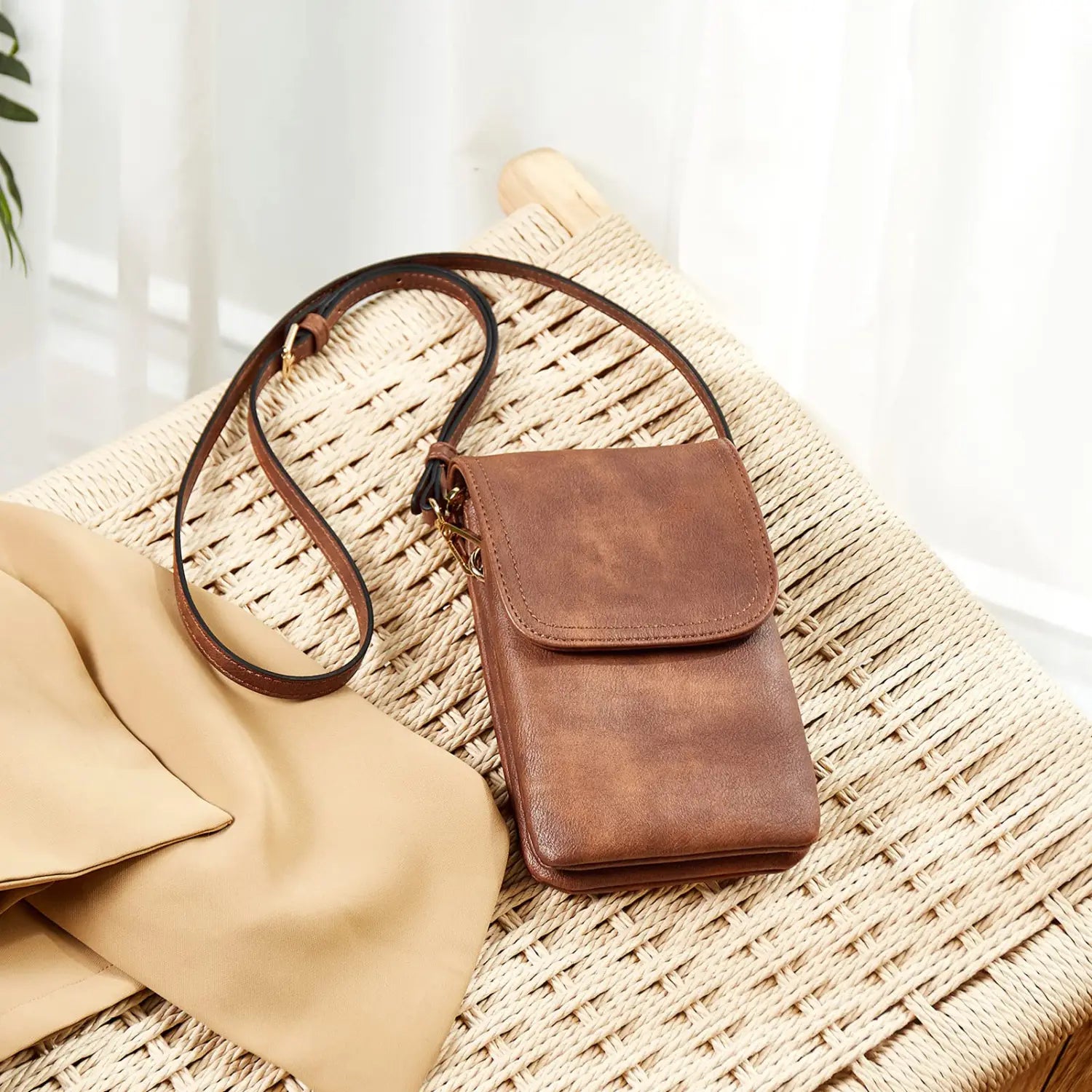Men’s PU Leather High-grade Versatile Messenger Bag