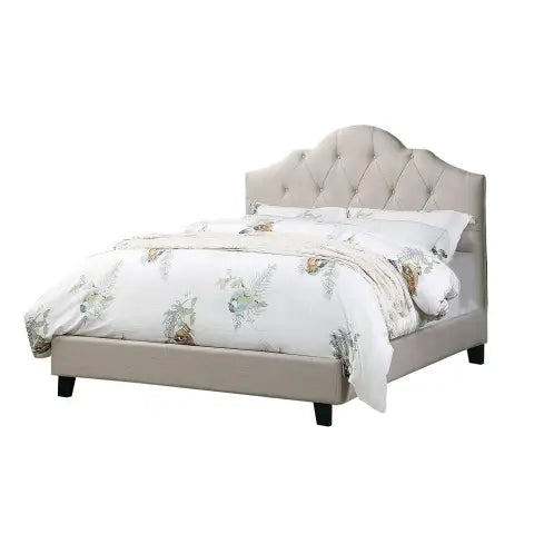 Contemporary 1pc Queen Size Bed