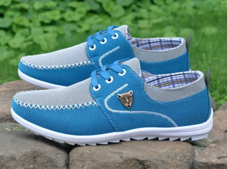New men’s casual canvas shoes