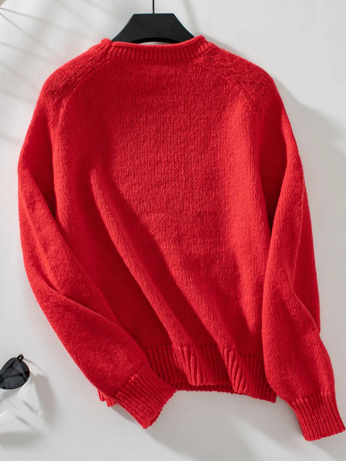 Christmas Tree Pullover Women’s Round Neck Loose Sweater