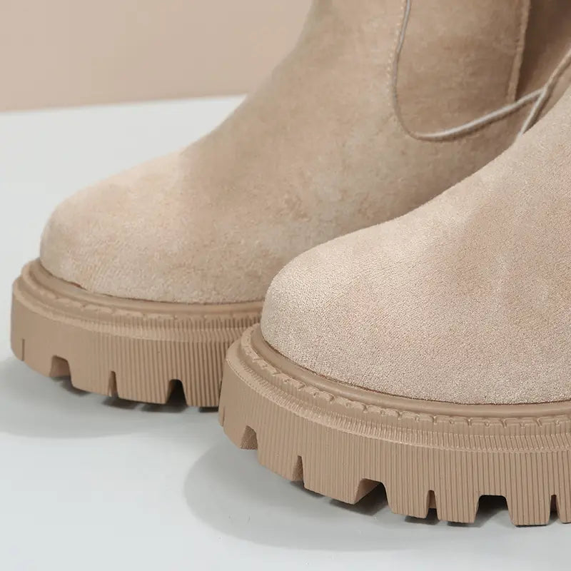 Thick Plush Snow Boots