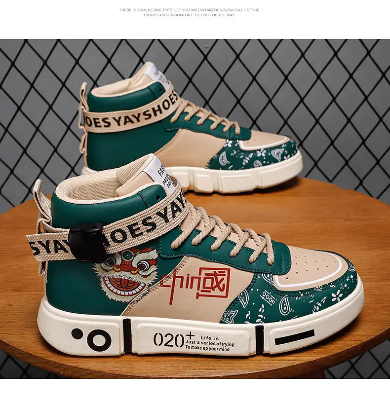 Versatile casual sports board shoes