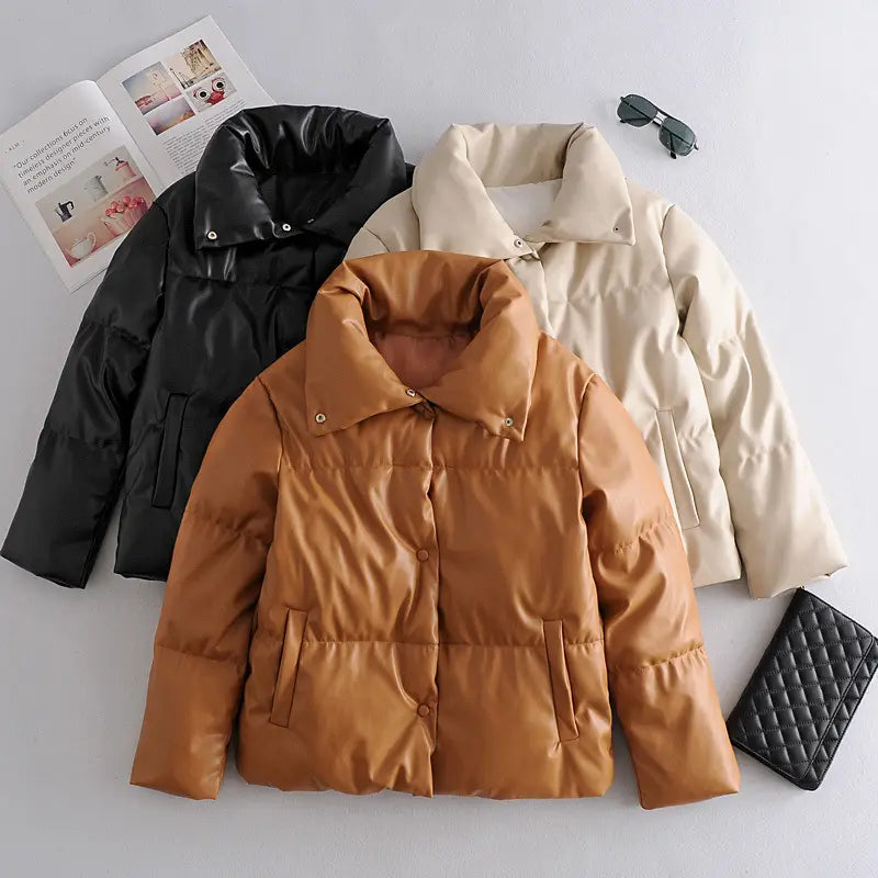Women’s Brown Faux Jacket
