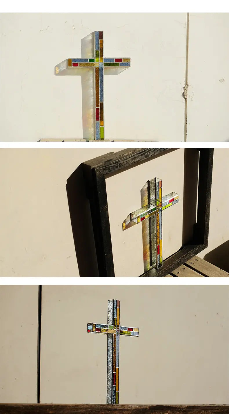 DIY Jewellery Rainbow Cross Connectors Charm Jewellery Connector