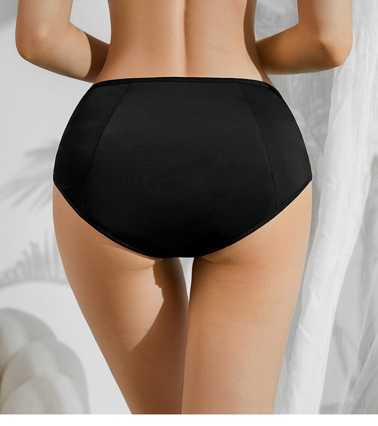 Plus Size Antibacterial Cotton Crotch Women’s Menstrual Panties