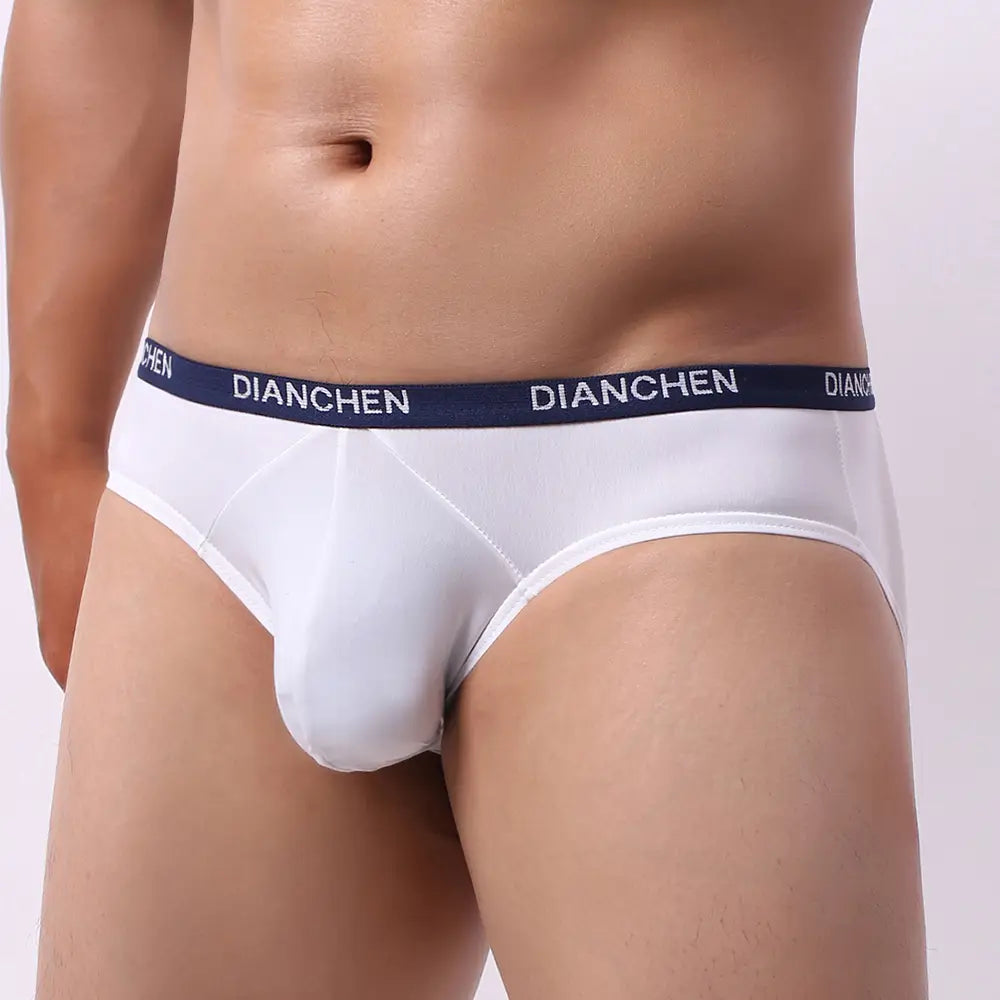 Men’s Low Waist One-piece Ice Silk T Shape Underwear