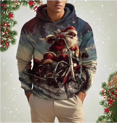 Santa Claus Men’s Pattern Sweater