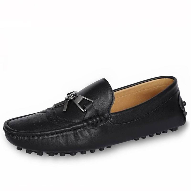 Sportsman cowhide peas shoes