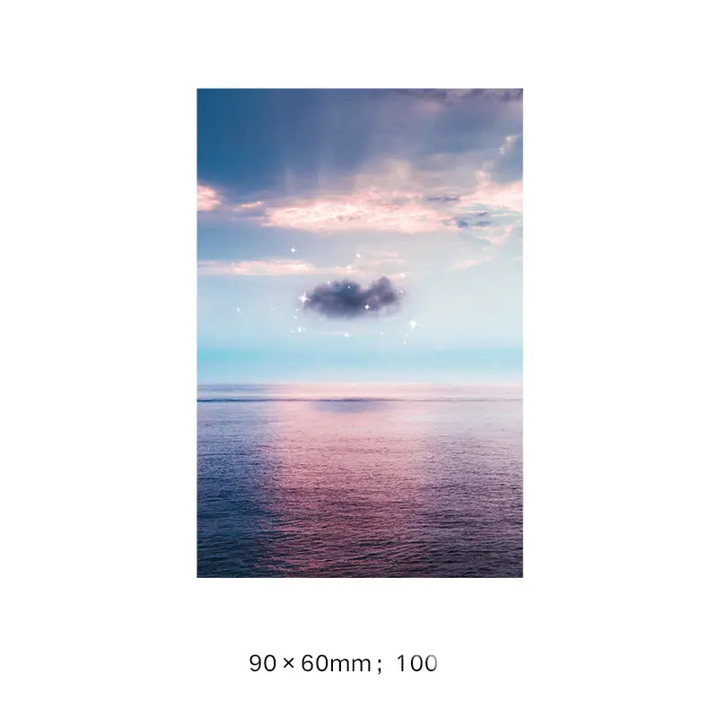 Memo landscape note paper 100 sheets