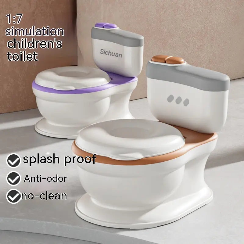 Portable Children’s Simulation Toilet Bucket