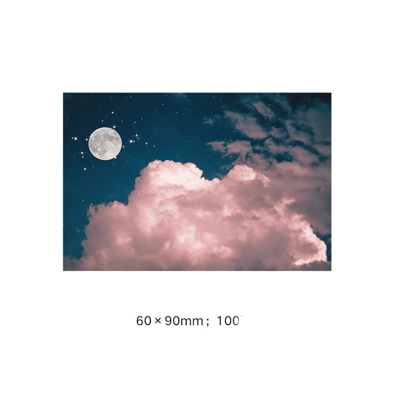 Memo landscape note paper 100 sheets