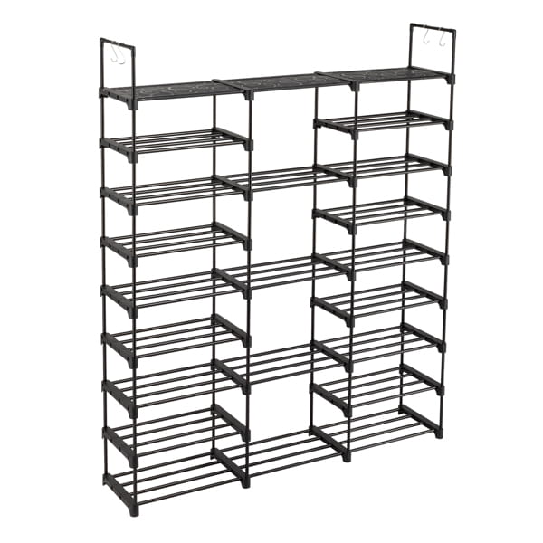Shoe Racks 3 Rows and 9 Layers