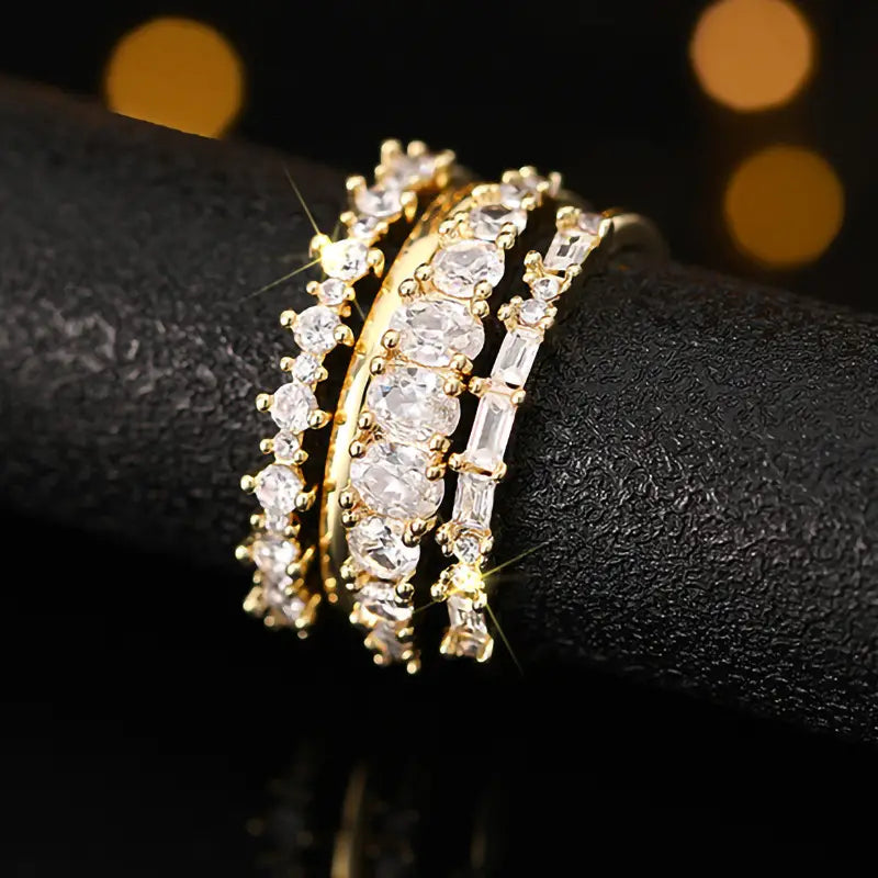 High-grade Geometric Ring For Women