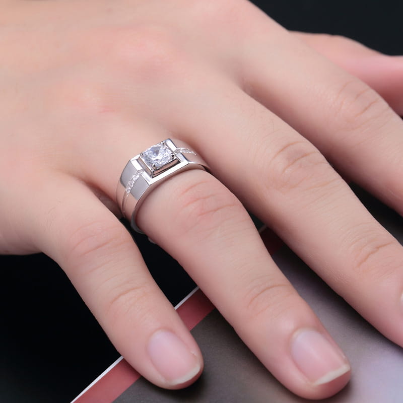 Men’s Sterling Silver Ring