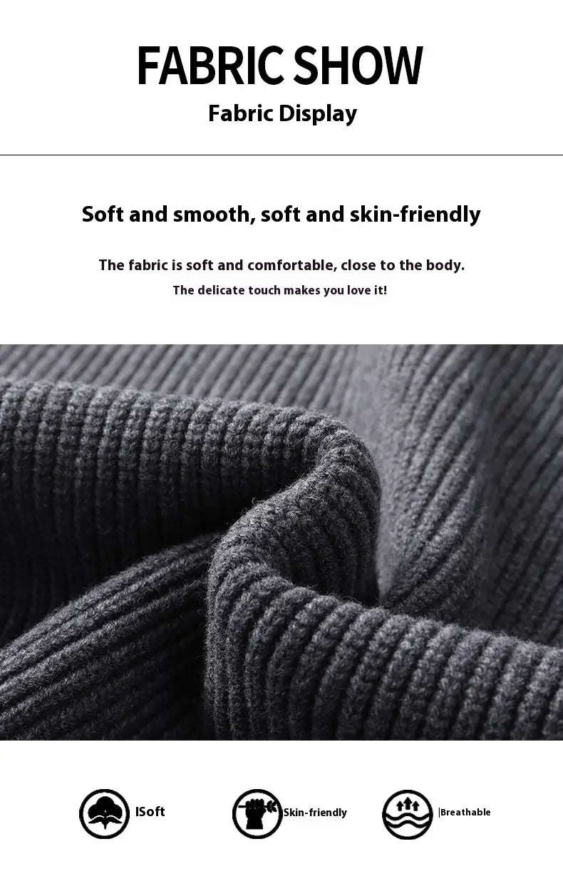 Loose-fitting Pullover Round-neck Men’s Bottoming Shirt