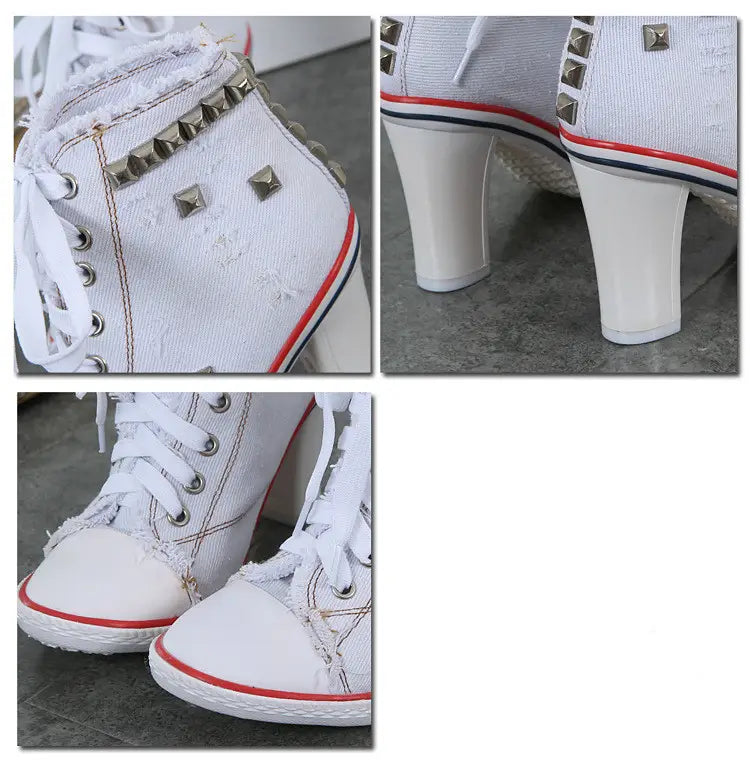 Denim Casual Shoes Canvas Fashion