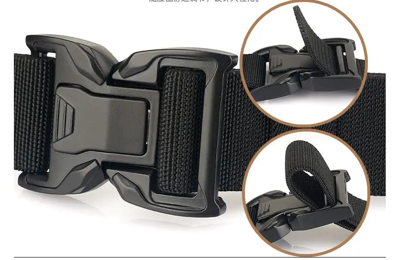 Outdoor Canvas Belts Men’s Nylon Tooling Fashion Belts