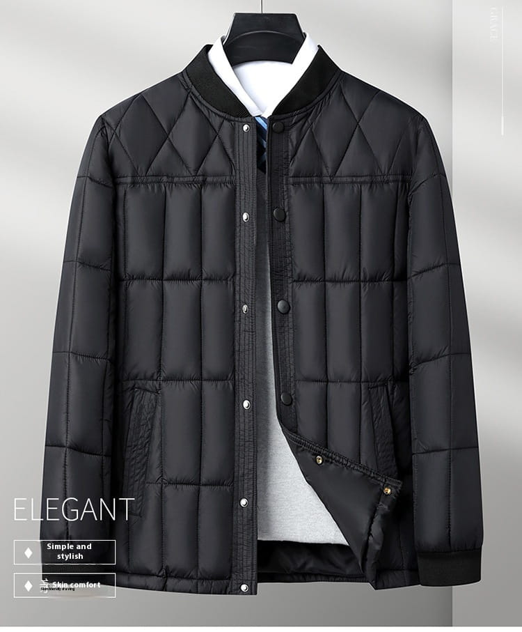 Men’s Loose Winter Liner Down Dad Winter Clothes Cotton-padded Jacket