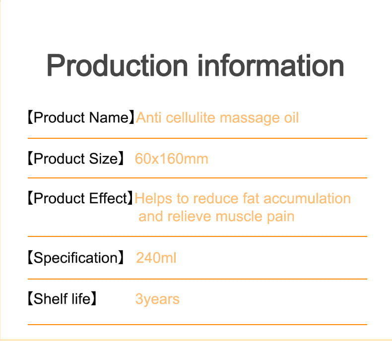 Body Massage Treatment Oil