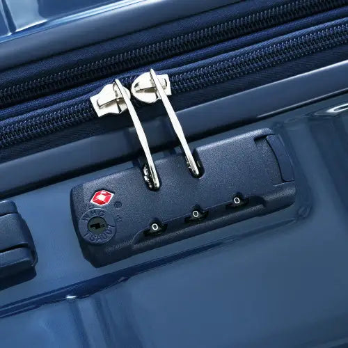 3-piece Luggage 20 Inches With USB Port - Blue - 5