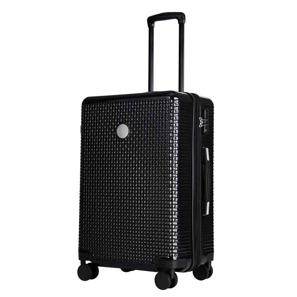 3 Piece Set Of Hard Shell Suitcases With Wheels Light Expandable Travel Suitcase With TSA Lock Carry-On Checked