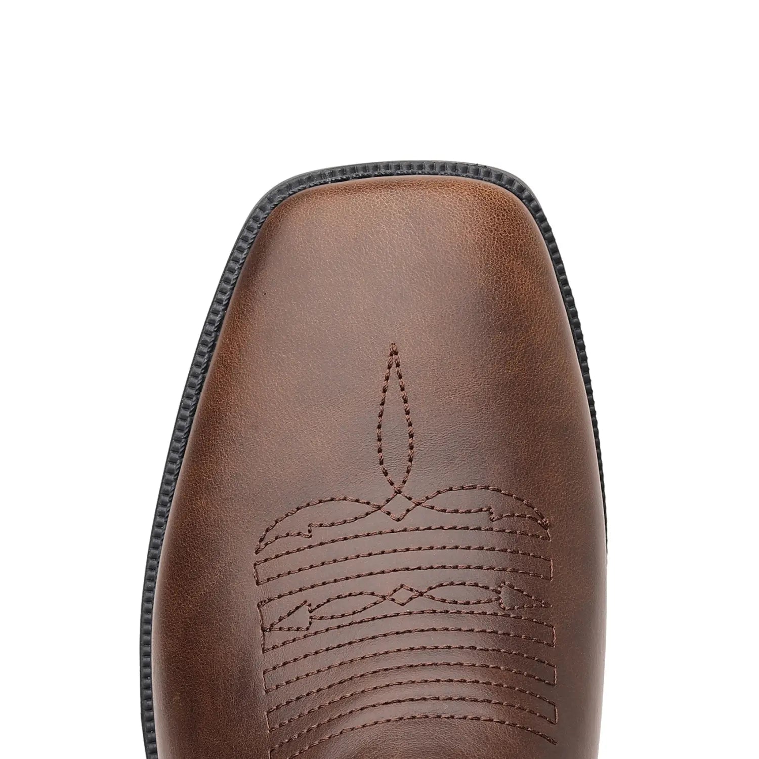 Retro Wide Head Western Cowboy Boot