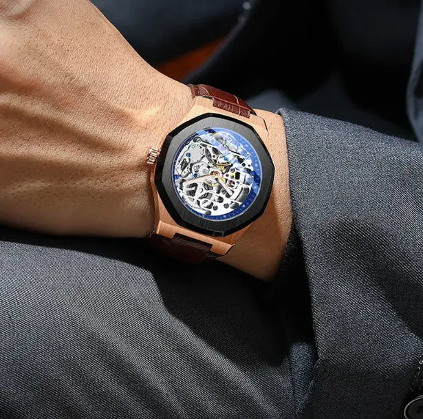 Switzerland Elon Tourbillon Watch Men’s Machinery