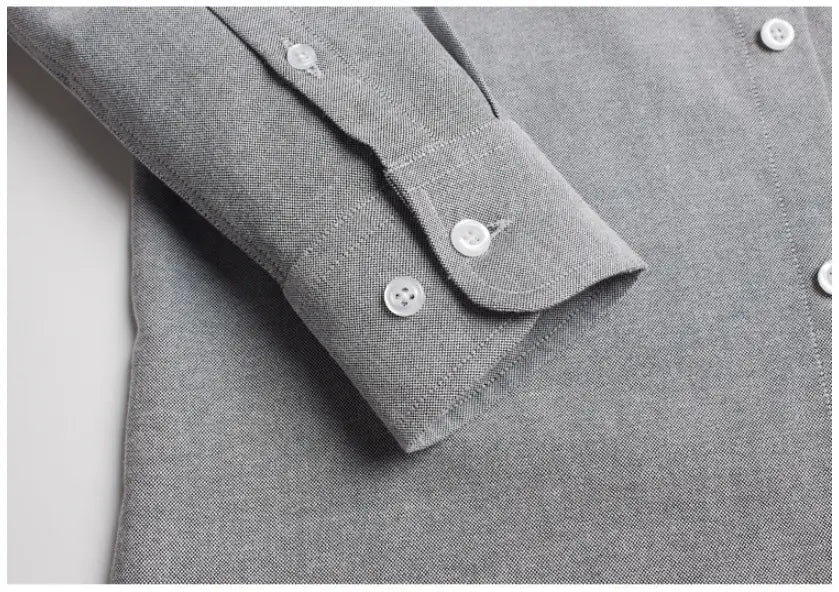 Slim Lapel Long Sleeve Shirt With Pockets Solid Color Casual Men’s Clothing