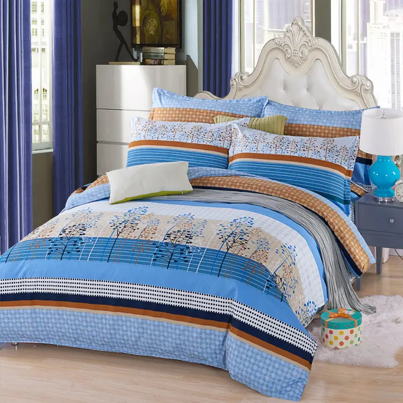 Printed Thickened Bed Sheets