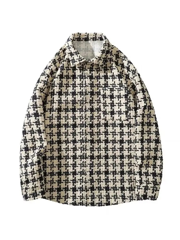 Lapel Men’s Loose Casual Plus Size Jacket Coat